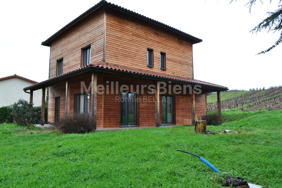 Magnifique maison à ossature bois de 200m² au Val d'Oingt