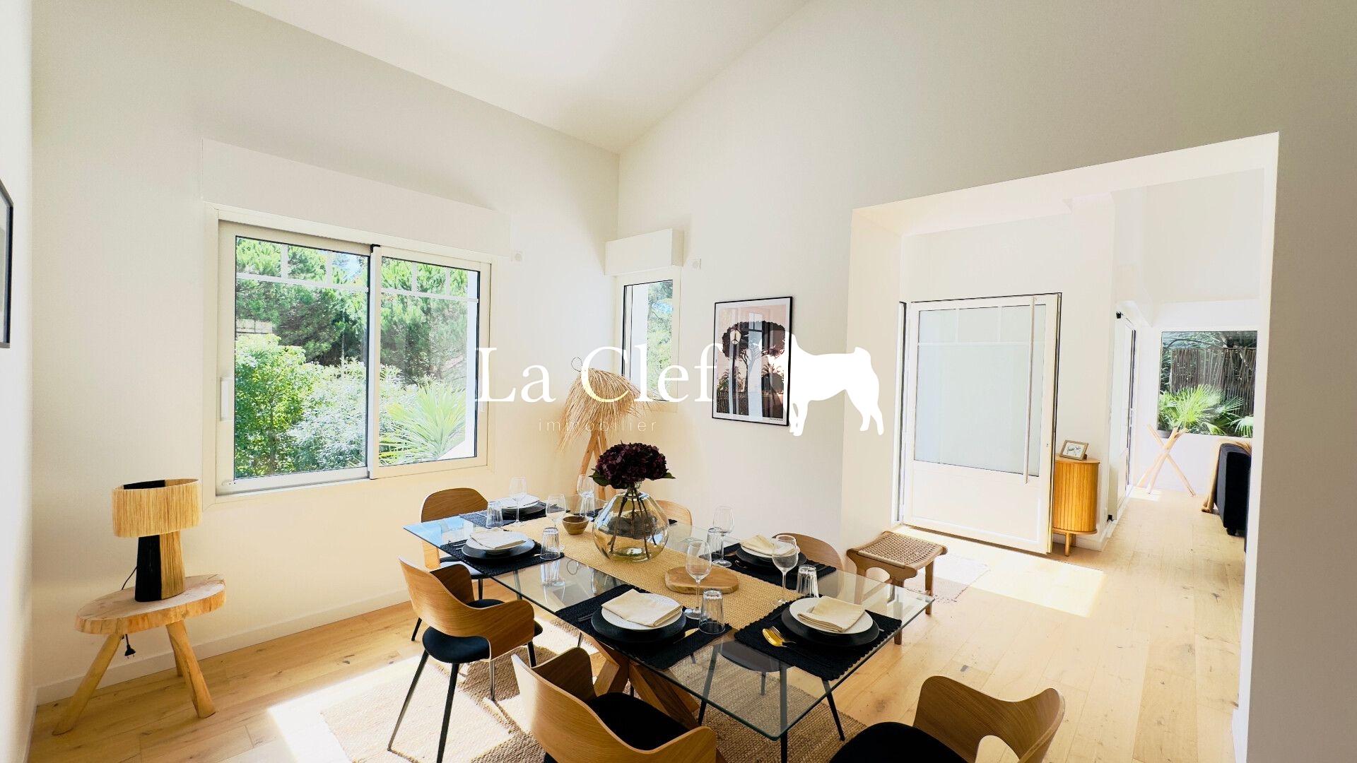 Arcachon/Pereire villa 150m2 terrain 1200M2 proche plage-LA CLEF IMMOBILIER Florence Lecacheur