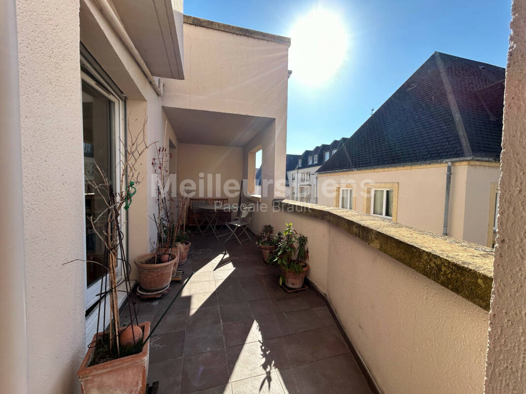 Metz centre appartement T5 avec terrasse et garage