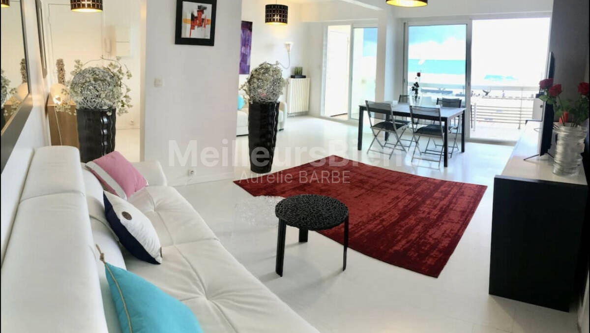 Magnifique appartement de 45m2 avec vue mer - terrasse et parking