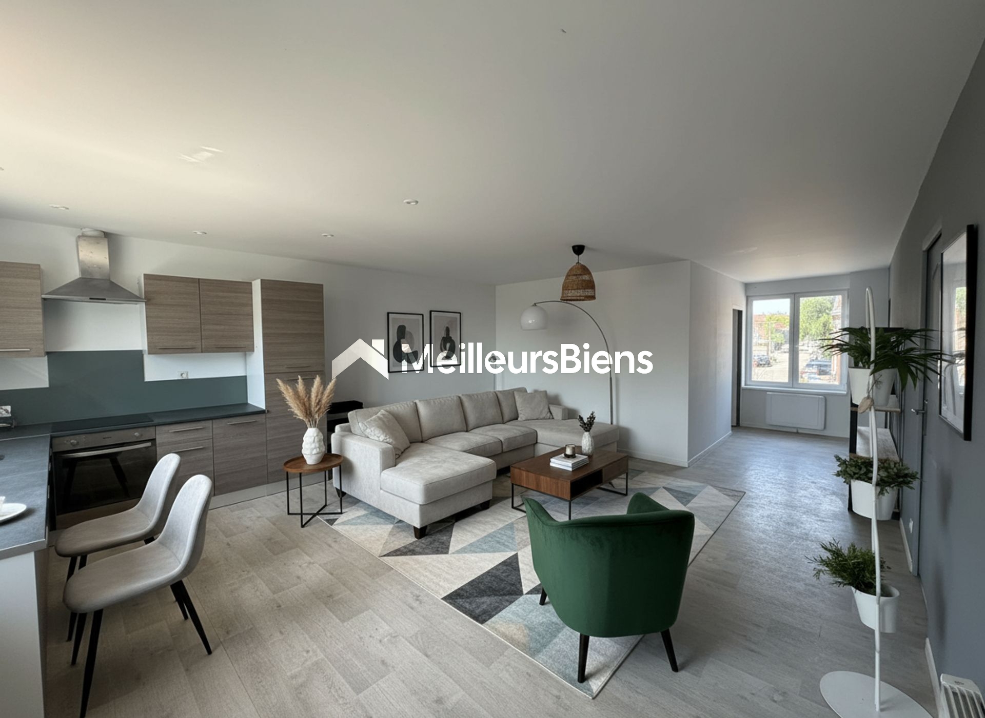 TOURCOING BLANCHE-PORTE – APPARTEMENT T4 DE 71 M² AVEC TERRASSE ET PARKING PRIVATIF