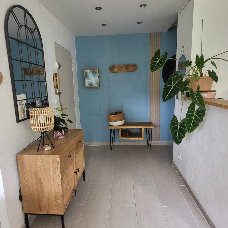 Appartement rénové de 61 m²