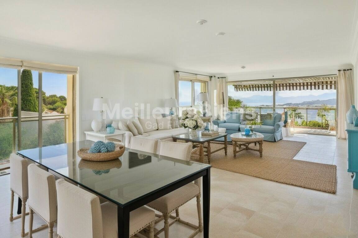 Le Cannet 06110 - Appartement Luxe 4 pièces 150 m² - 3 chambres - Terrasse 25 m² + Box