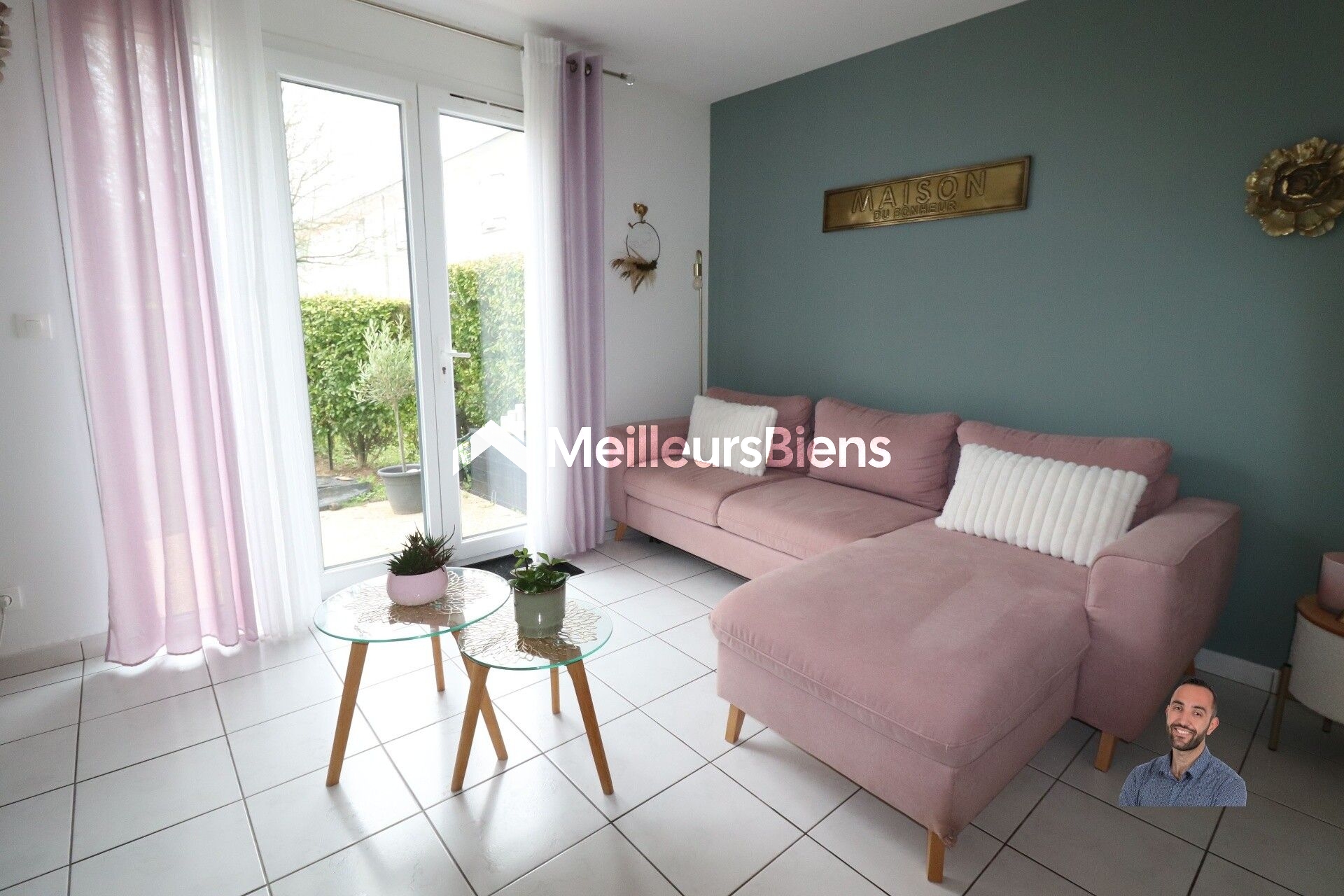 Appartement Duplex 76m² 3 chambres avec jardin et garage