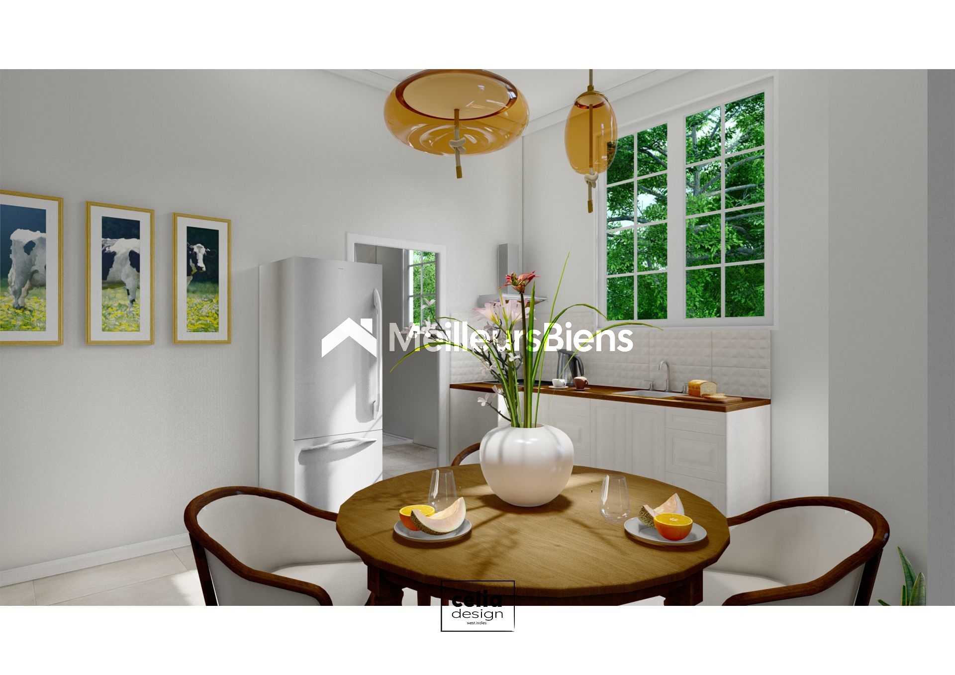 appartement T3 rénové 77m²