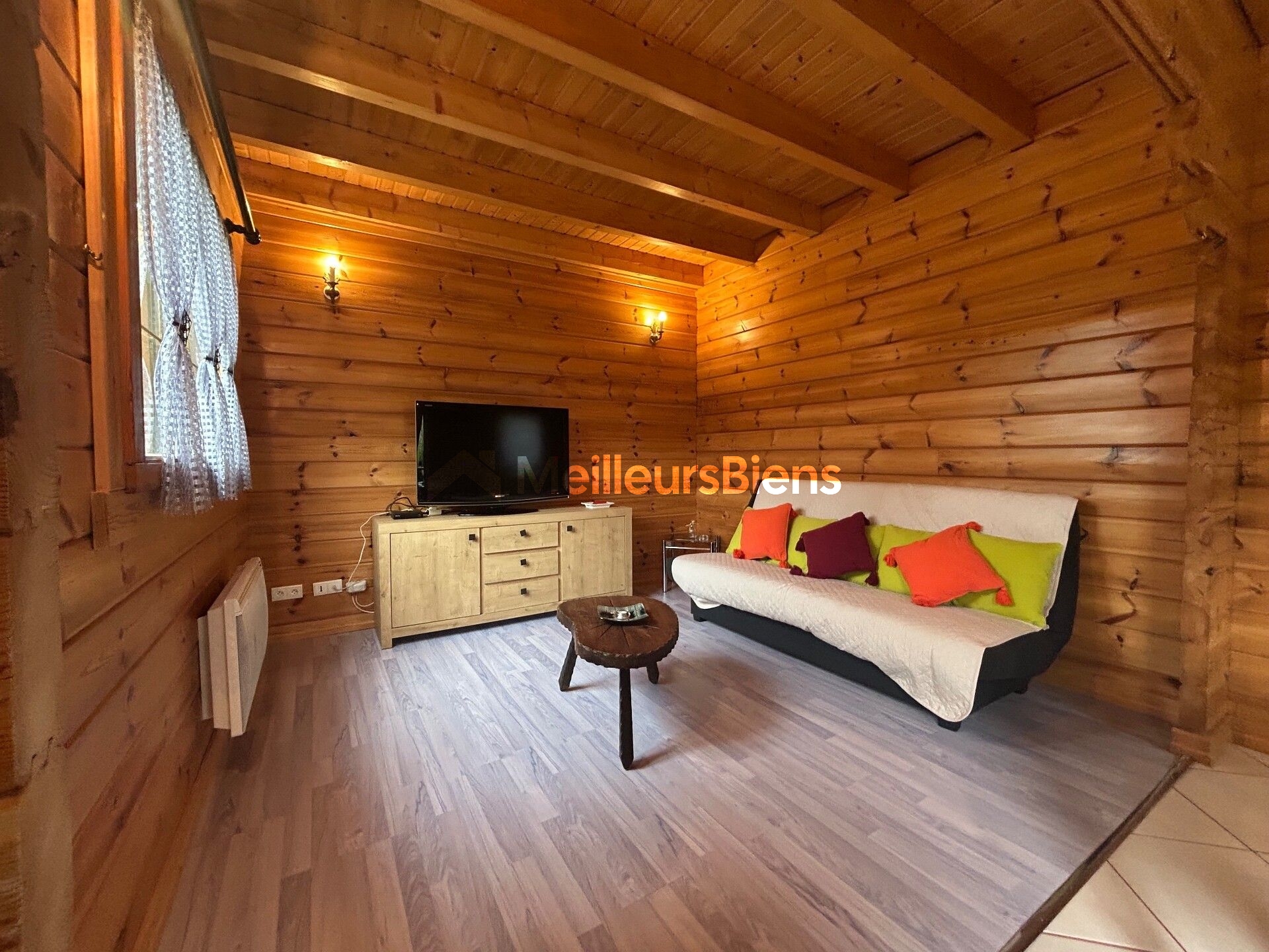 Vosges, Ainvelle , chalet meublé T3 sur terrain de 1674M2
