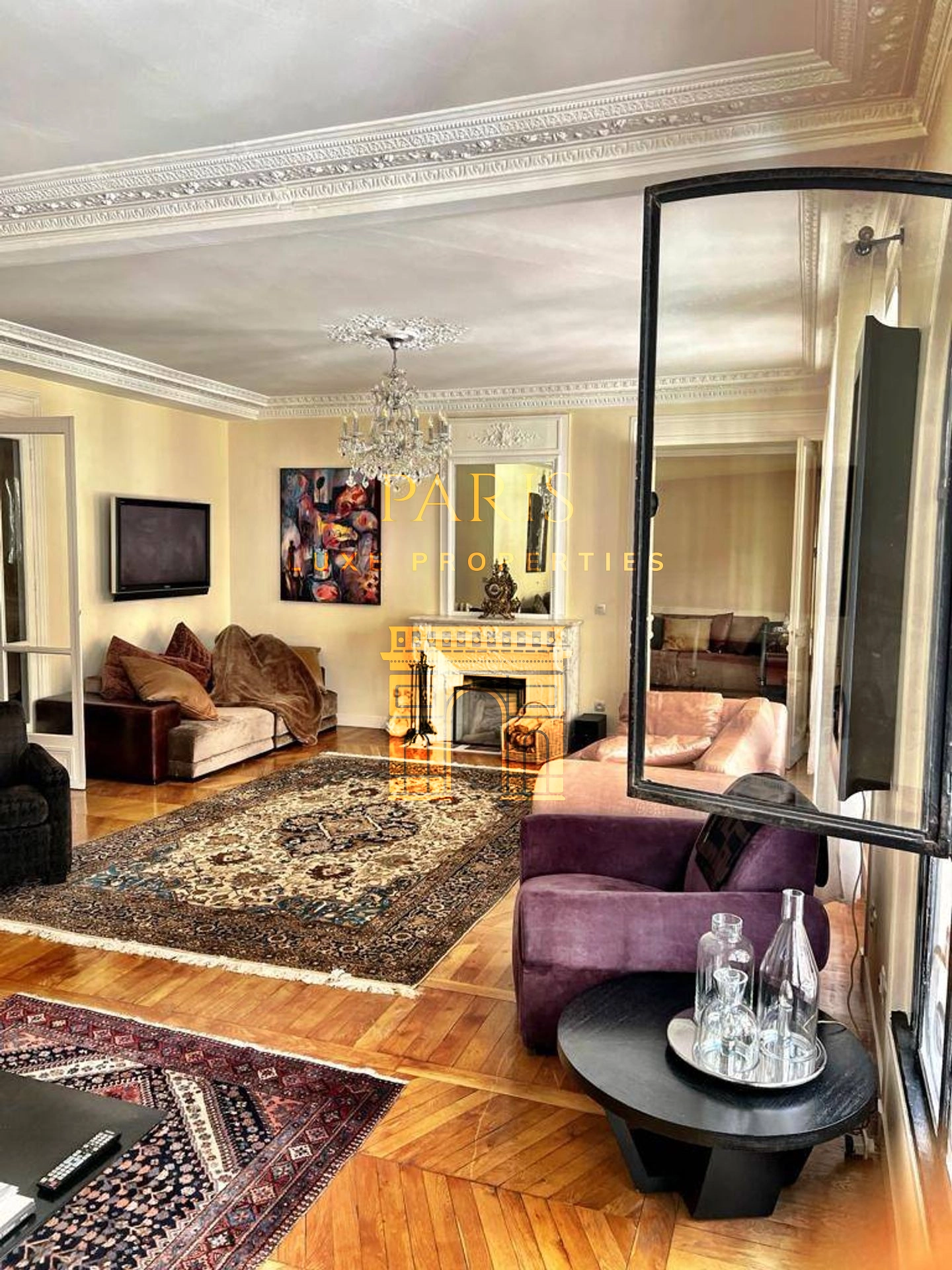 Paris 17e - Rue Théodore de Banville - Appartement luxe - 6 pièces - 4 chambres - 204 m²