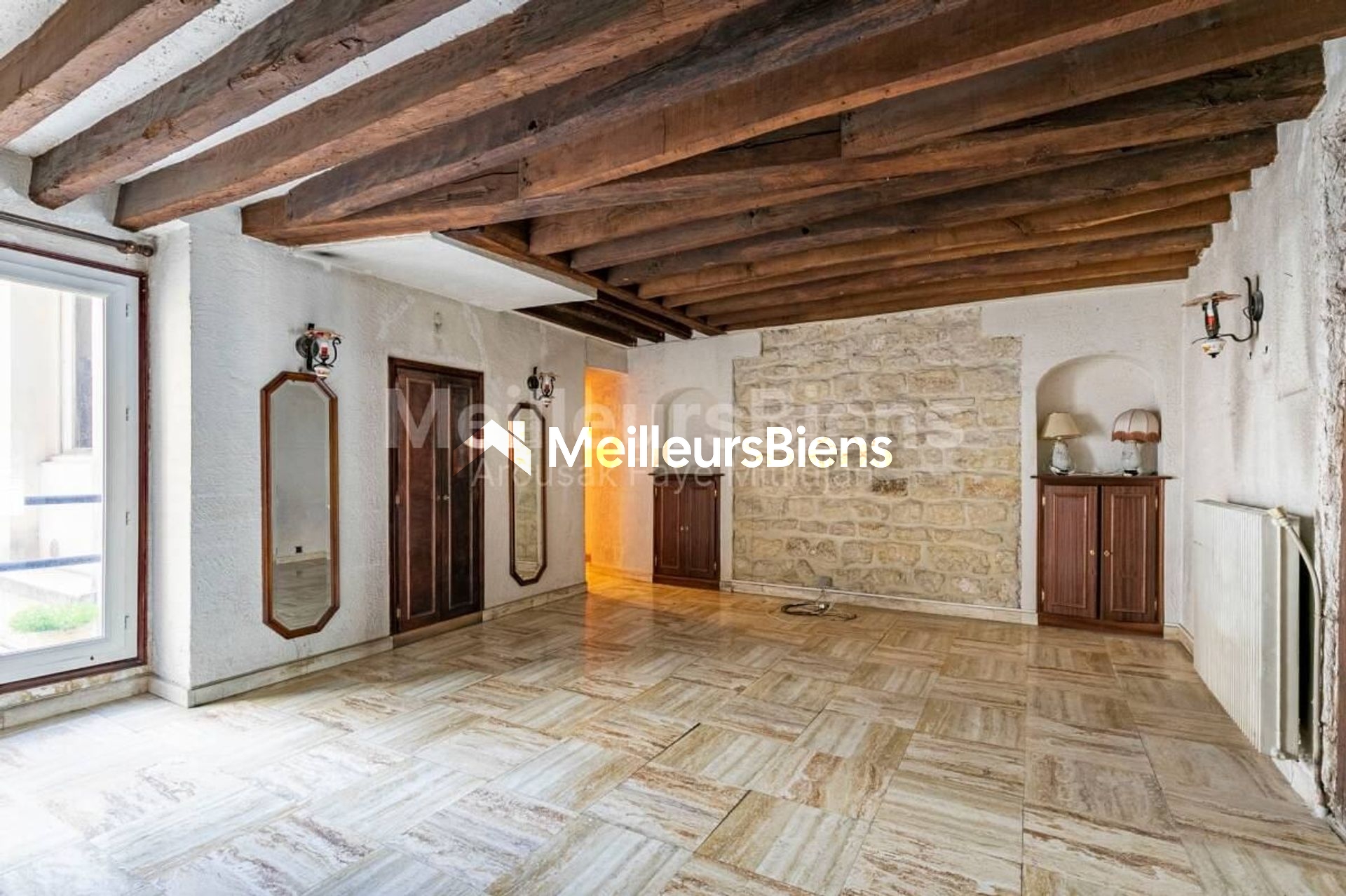 PARIS 75002 - BONNE NOUVELLE - APPARTEMENT 85 M² - 3 CHAMBRES DONT 1 BUREAU - LOCAL VELO -