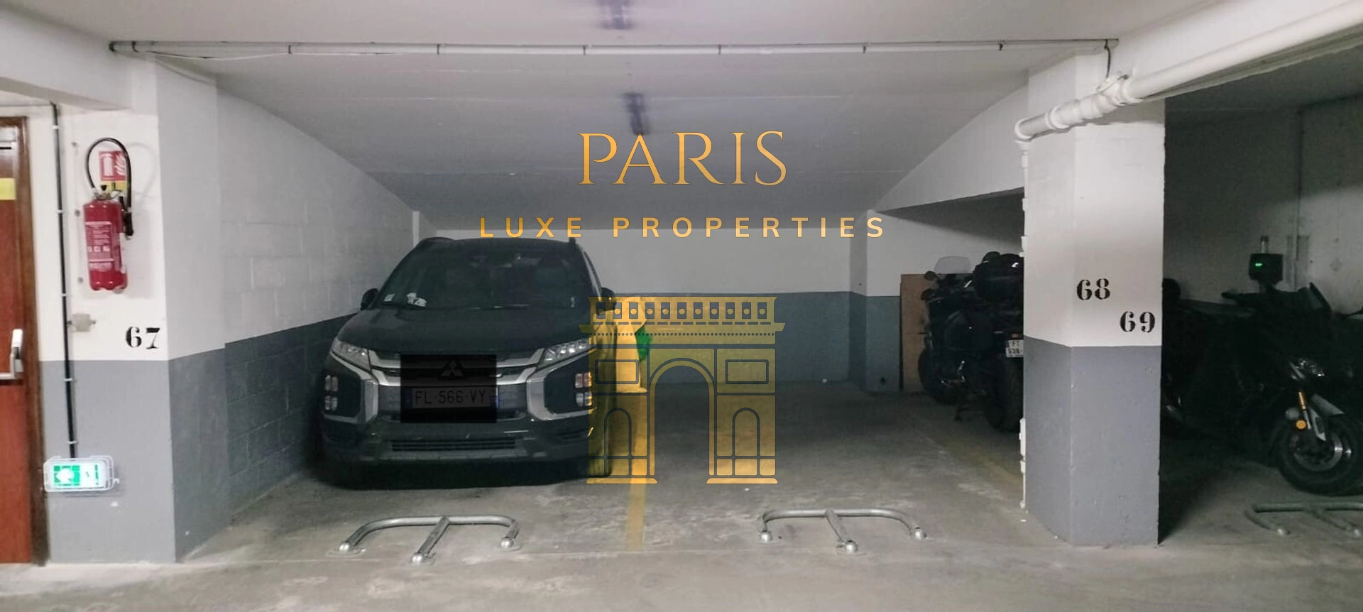 Paris 8e - Rue de Berri - Parking en sous-sol