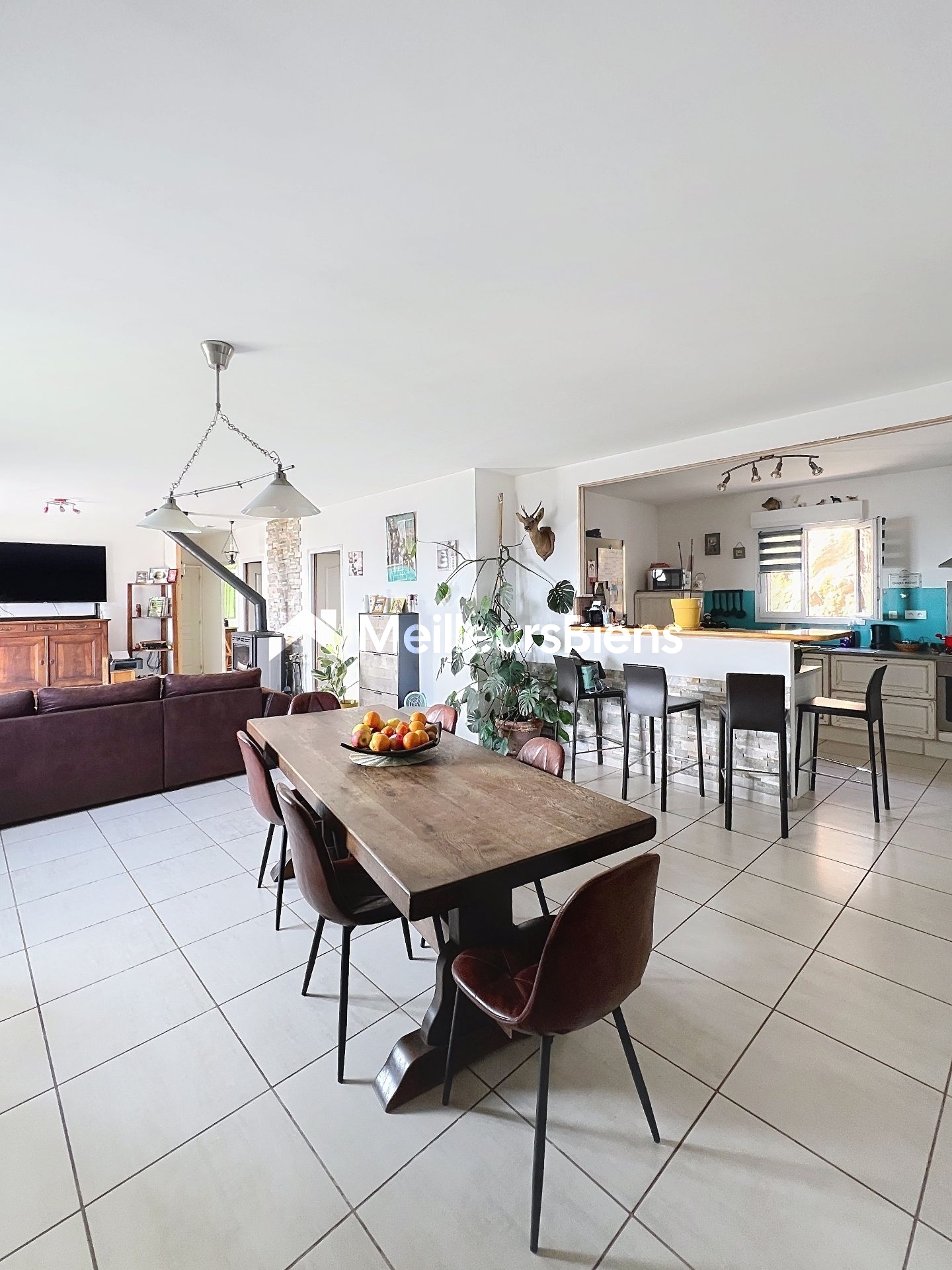 Gard (30), Bordezac :  Villa plain pied avec vue imprenable sur les Cévennes