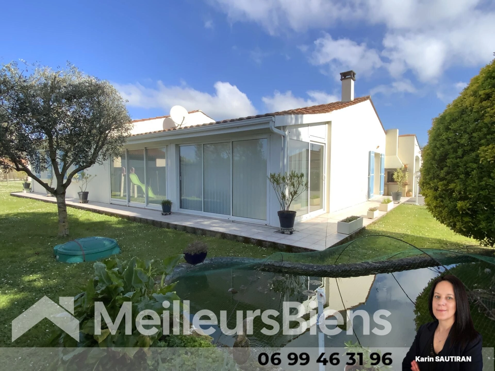Maison Plain Pied 3 chambres à 4min de Jonzac