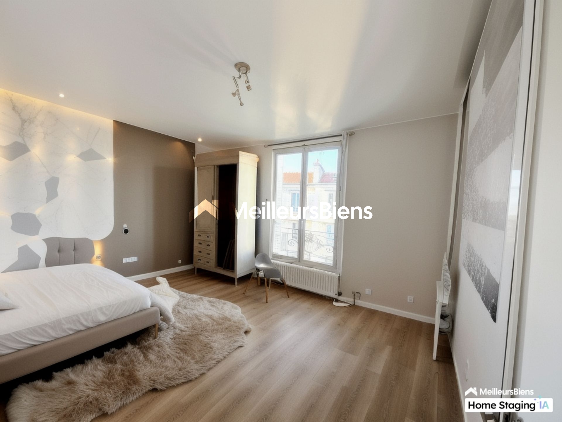 À vendre – Courbevoie Bécon-les-Bruyères – Spacieux T5 traversant avec balcon-terrasse et vue dégagée