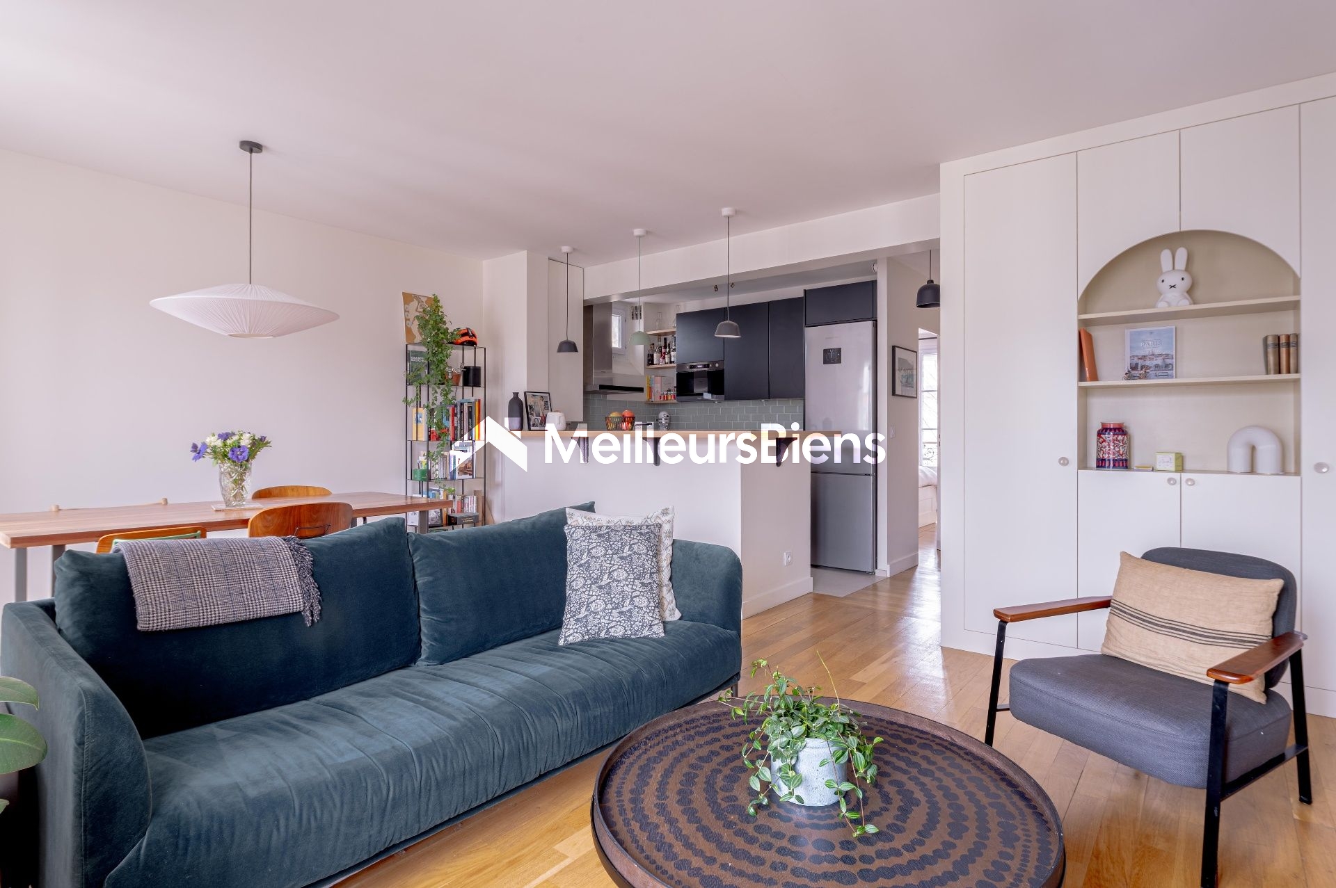 Appartement 2/3 pièces dernier étage Boulogne Billancourt