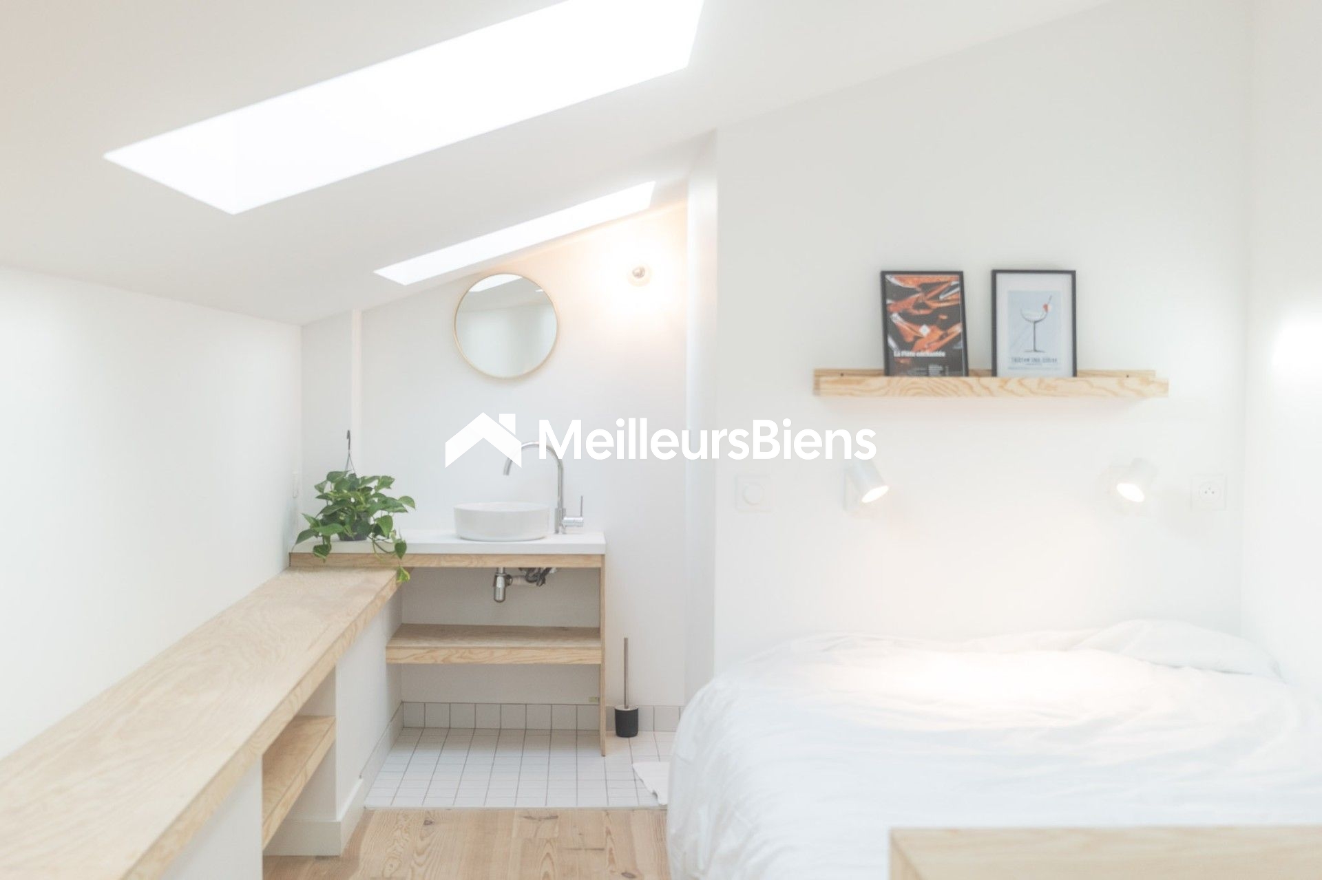 Studio privatif – Coliving de charme – Tout inclus – 770 €/mois Centre Bordeaux | Quartier St Genès | Disponible le 22 juin 2026