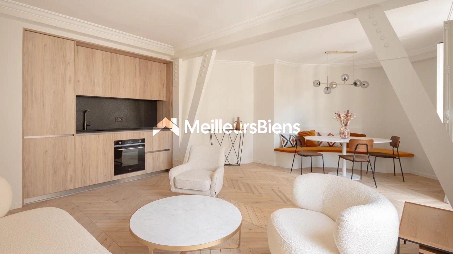 APPARTEMENT RENOVE PAR ARCHITECTE PRESTATIONS MODERNES