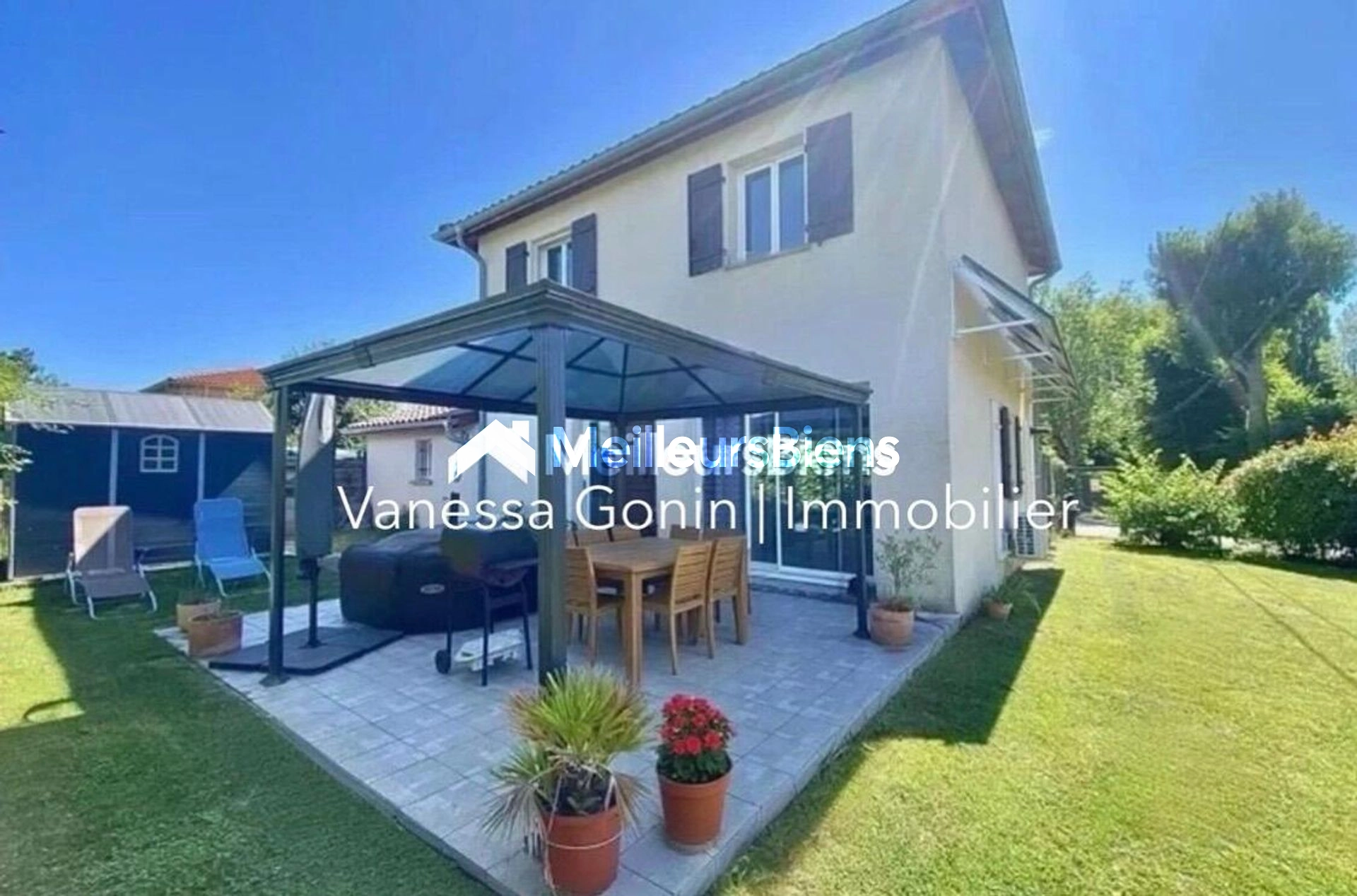 Maison individuelle 4 pièces d'environ 105 m² avec garage