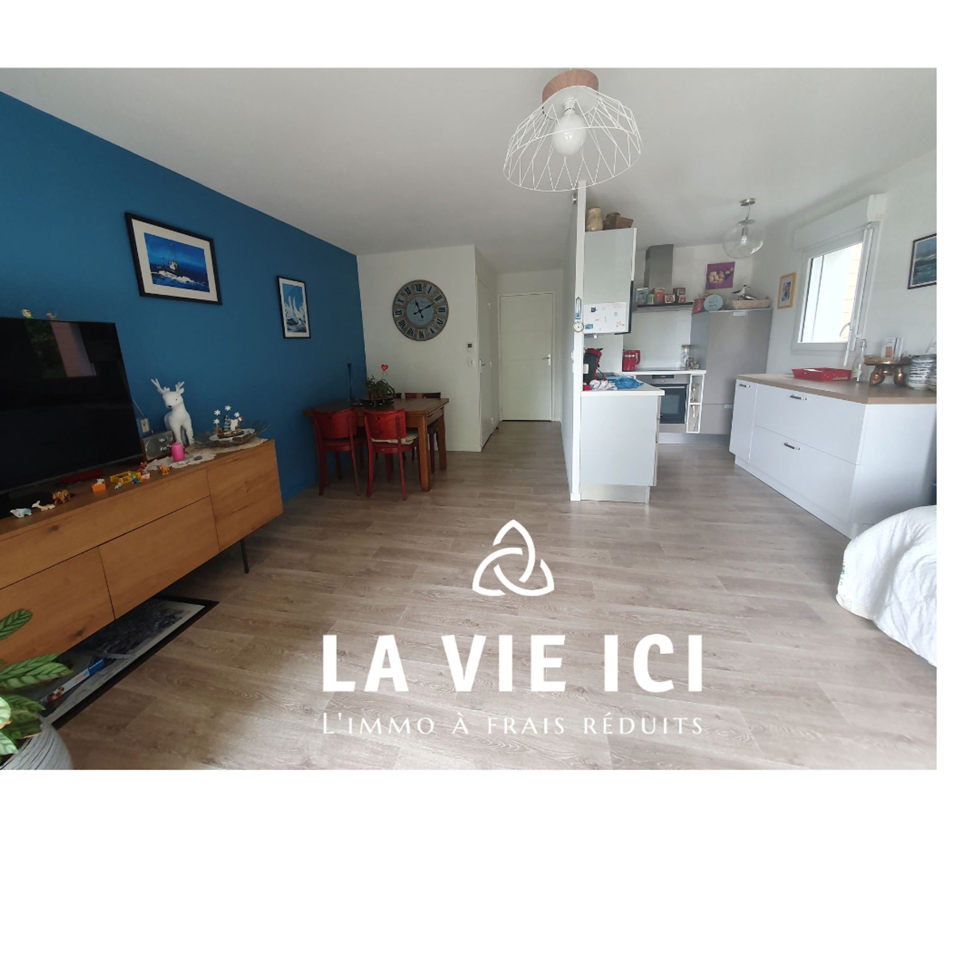 Appartement T3 avec balcon et garage