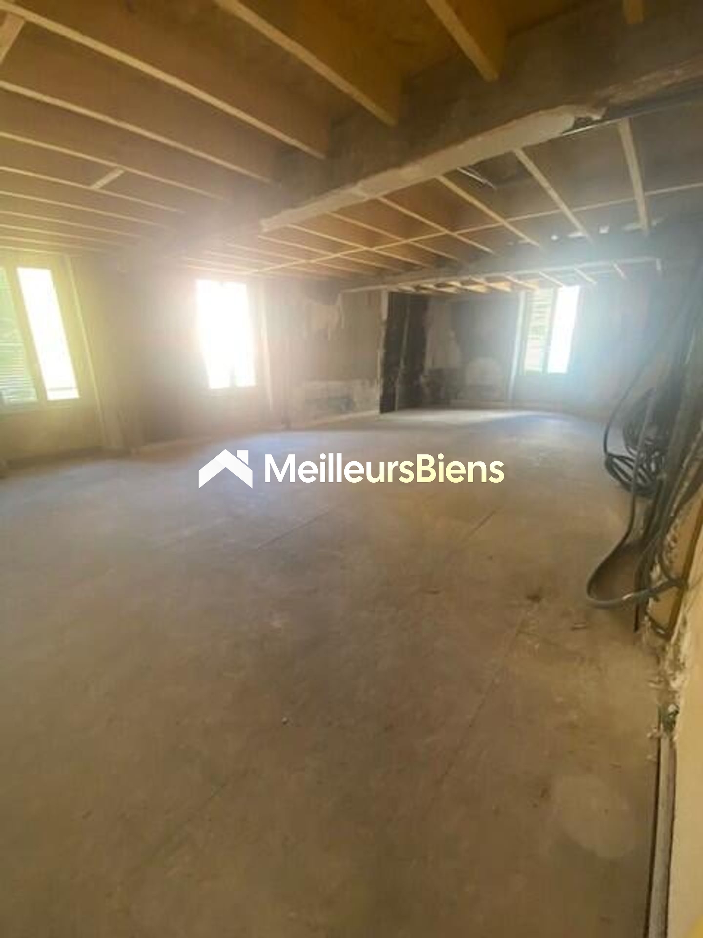 Plateau à aménager  60 M²  (très beau potentiel)