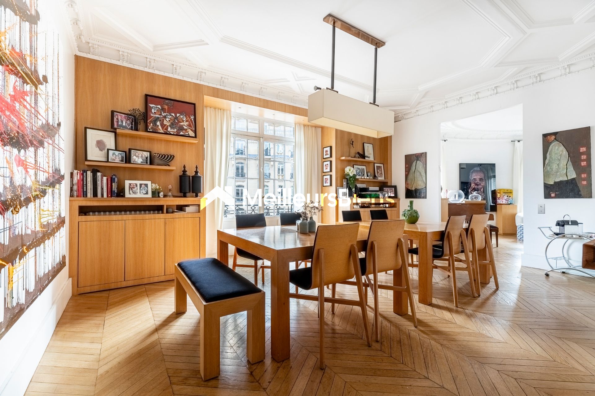 MAGNIFIQUE APPARTEMENT BOURGEOIS RUE DE COURCELLES / AVENUE DE WAGRAM