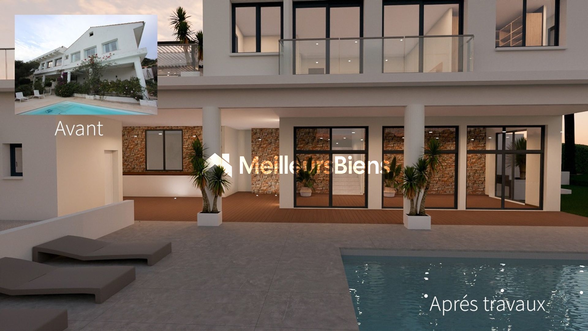 Villa d'exception avec projet de rénovation