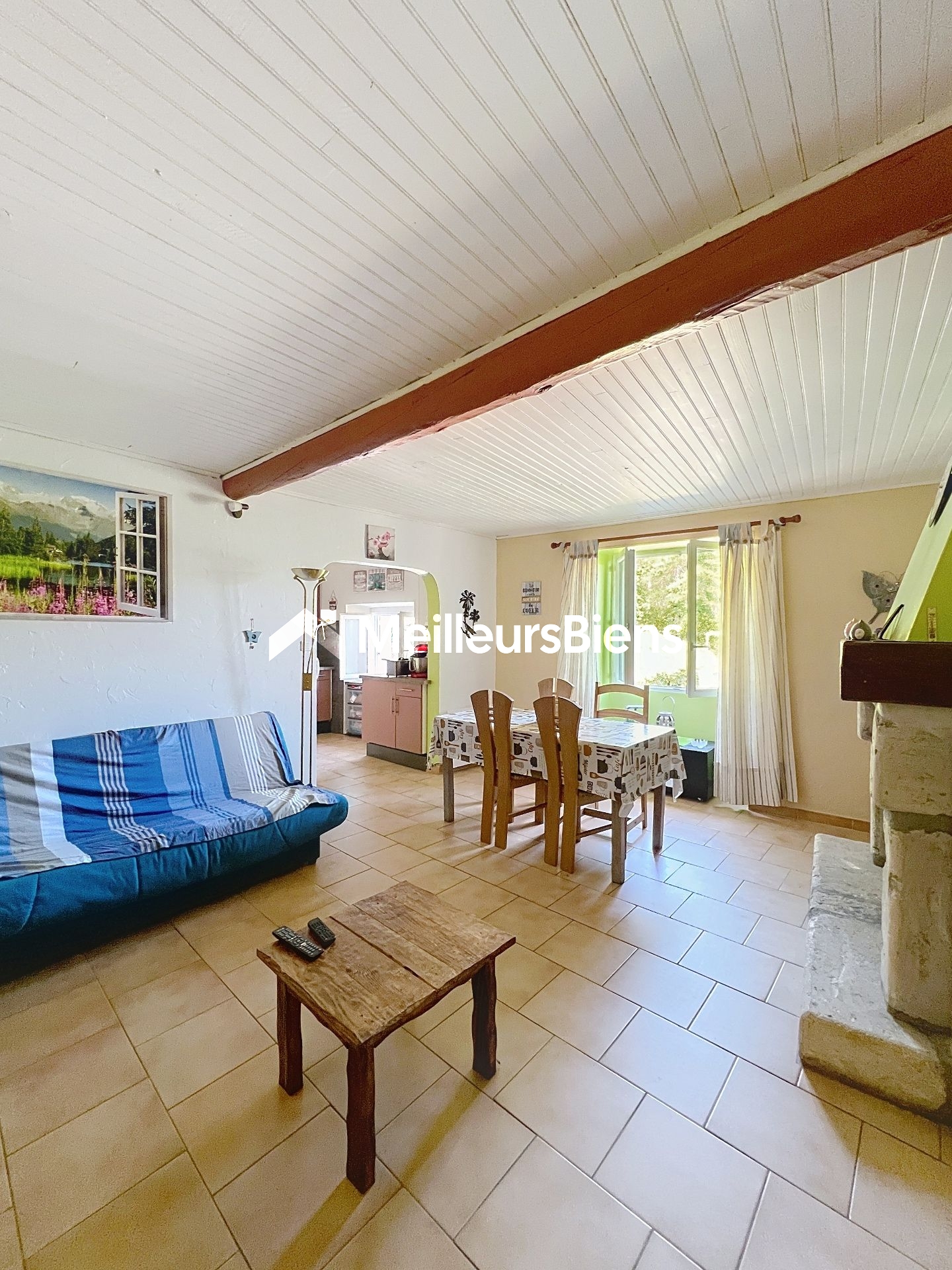 EXCLUSIVITE / Sud Ardèche - Les Vans : Maison en pierres avec dépendance et Vue