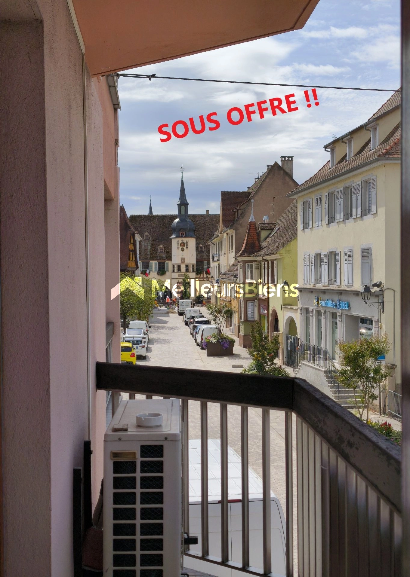 Appartement 2 pièces avec son garage au centre de Benfeld