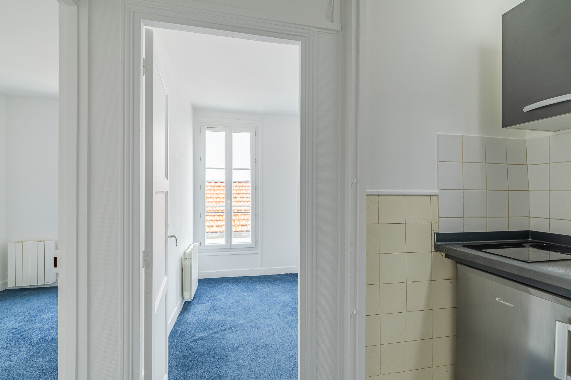 Secteur Porte St Martin - Appartement 2 pièces dernier étage rénové