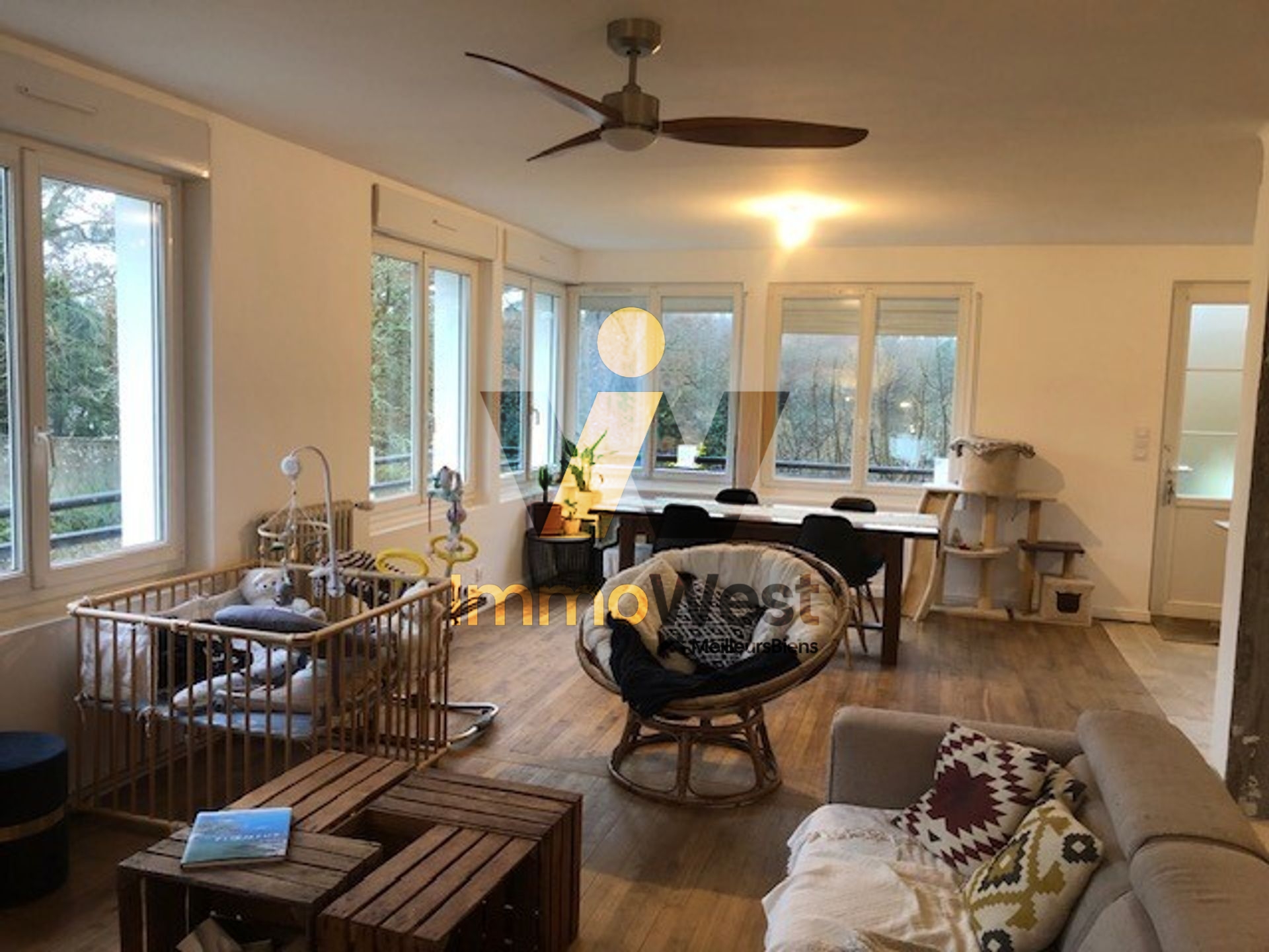 Maison 2 chambres, avec jardin donnant sur le Blavet