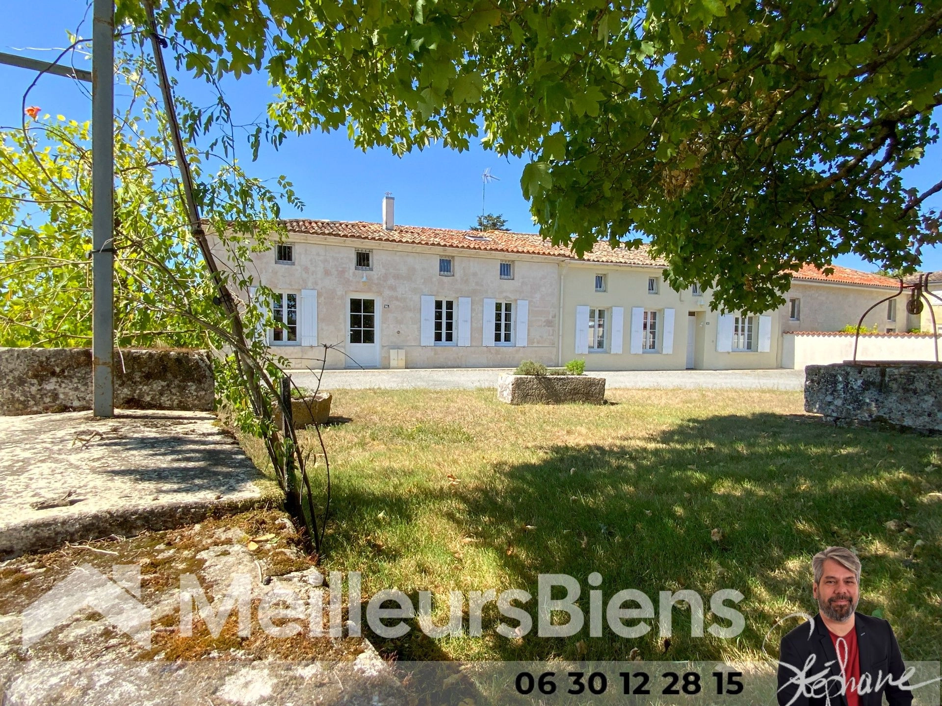Maison Jonzac 4 chambres avec second logement.