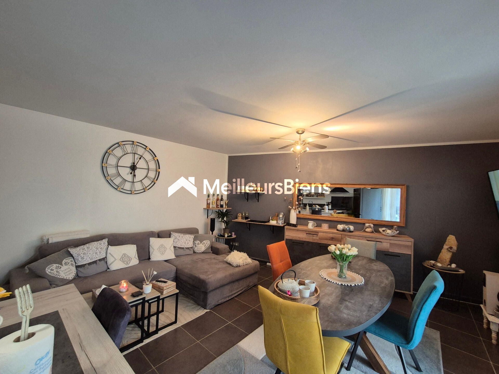 Appartement T2 de 55m2 avec jardinet et place de parking