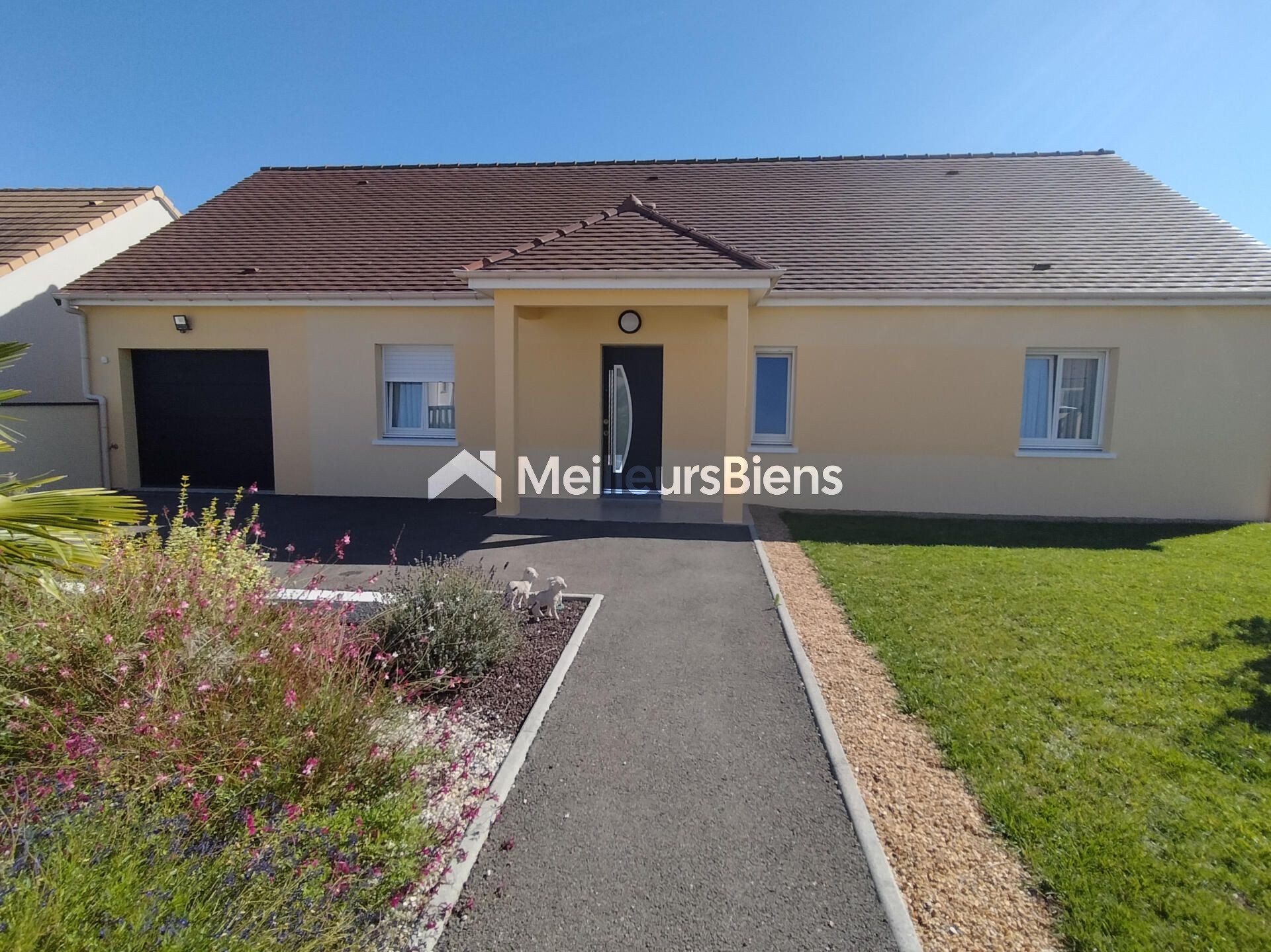 Maison moderne 2020 – 125 m², 3 chambres, jardin 600 m², RT 2012, PMR – La Chapelle-du-Noyer (28200)