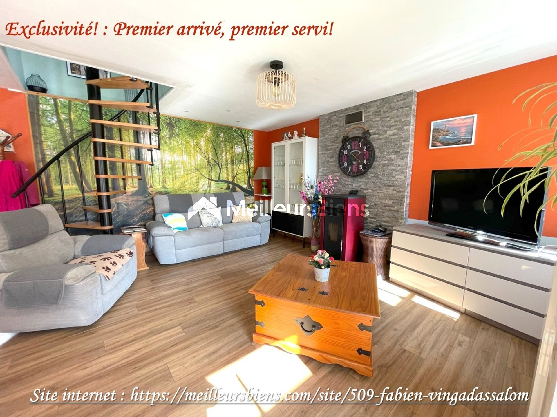 Propriété en pierre avec ruisseau et étang!