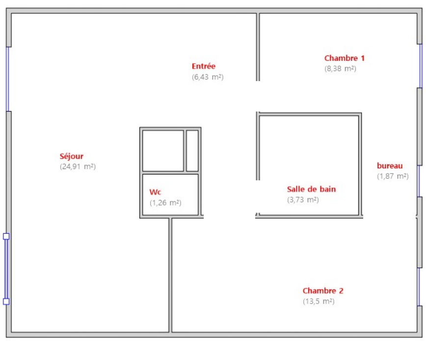 Boulogne Porte Saint Cloud - Appartement 3 pièces entièrement rénové