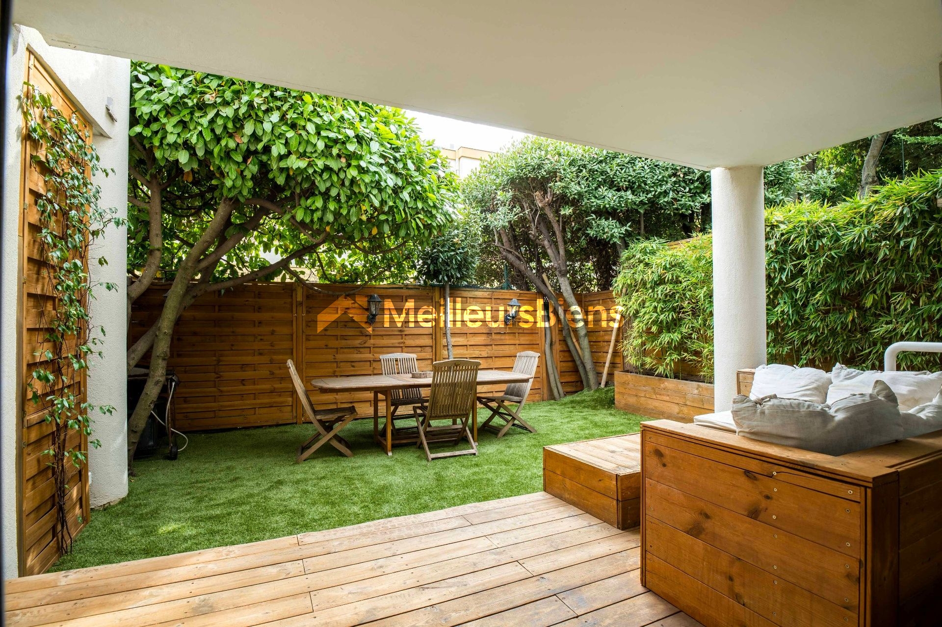 Vente appartement T2 avec jardin + garage Montpellier 34000