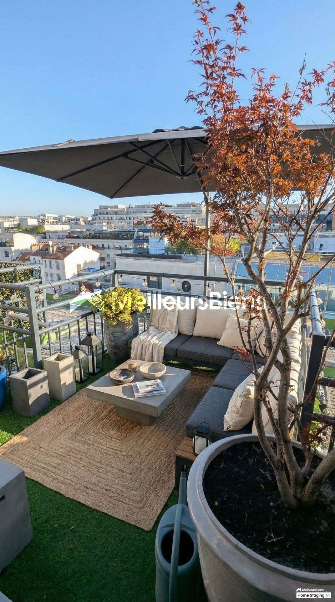 2 PIECES DERNIER  ETAGE AVEC TERRASSE  20m2