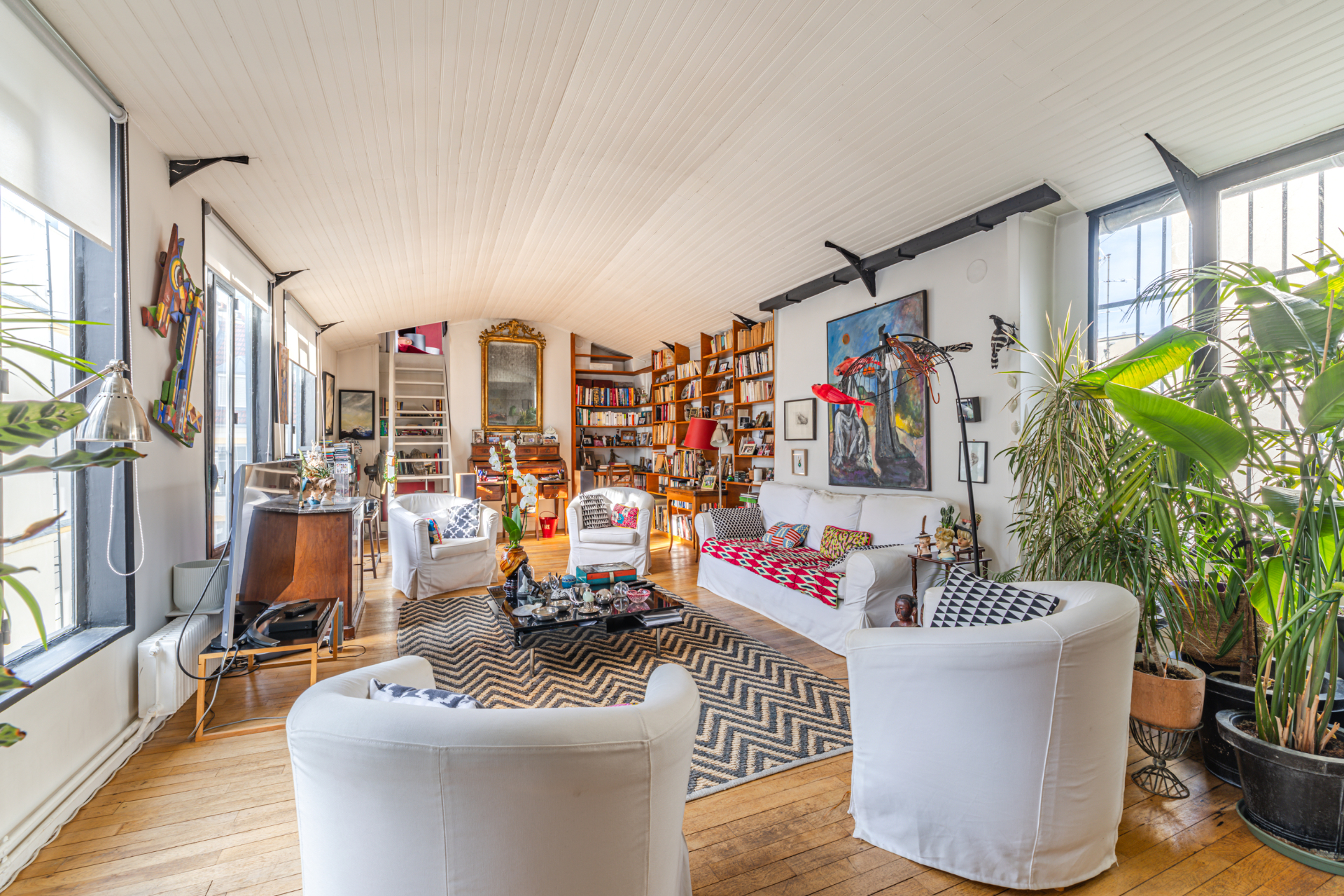 Etienne Marcel - Magnifique Duplex - Dernier Etage - Ensoleillé