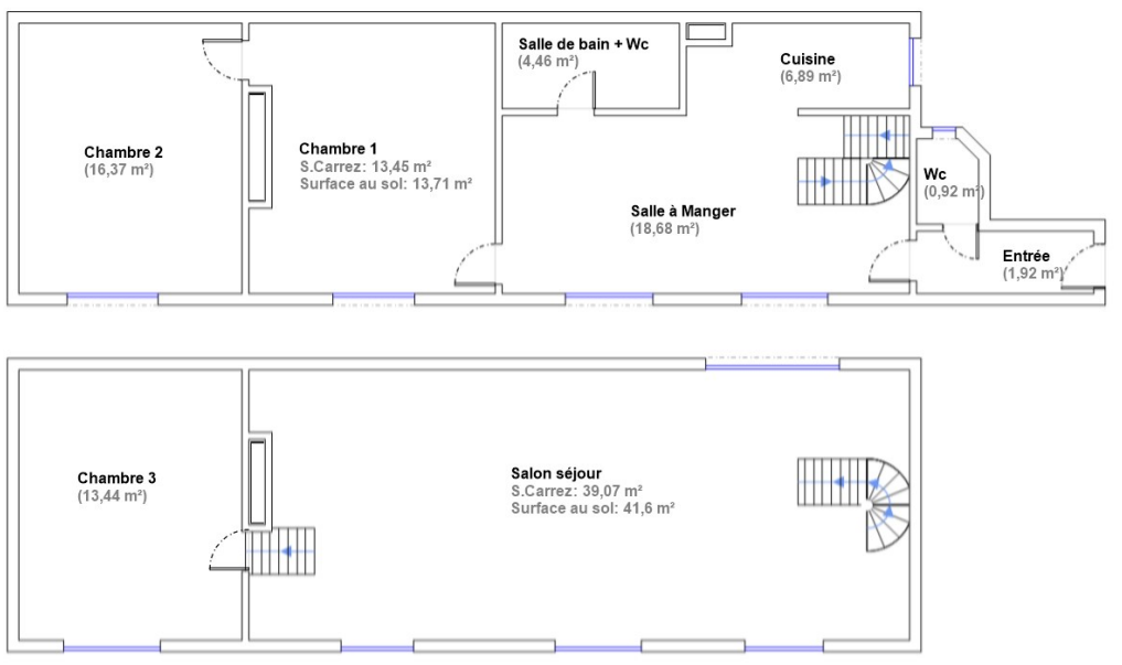 Etienne Marcel - Magnifique Duplex - Dernier Etage - Ensoleillé