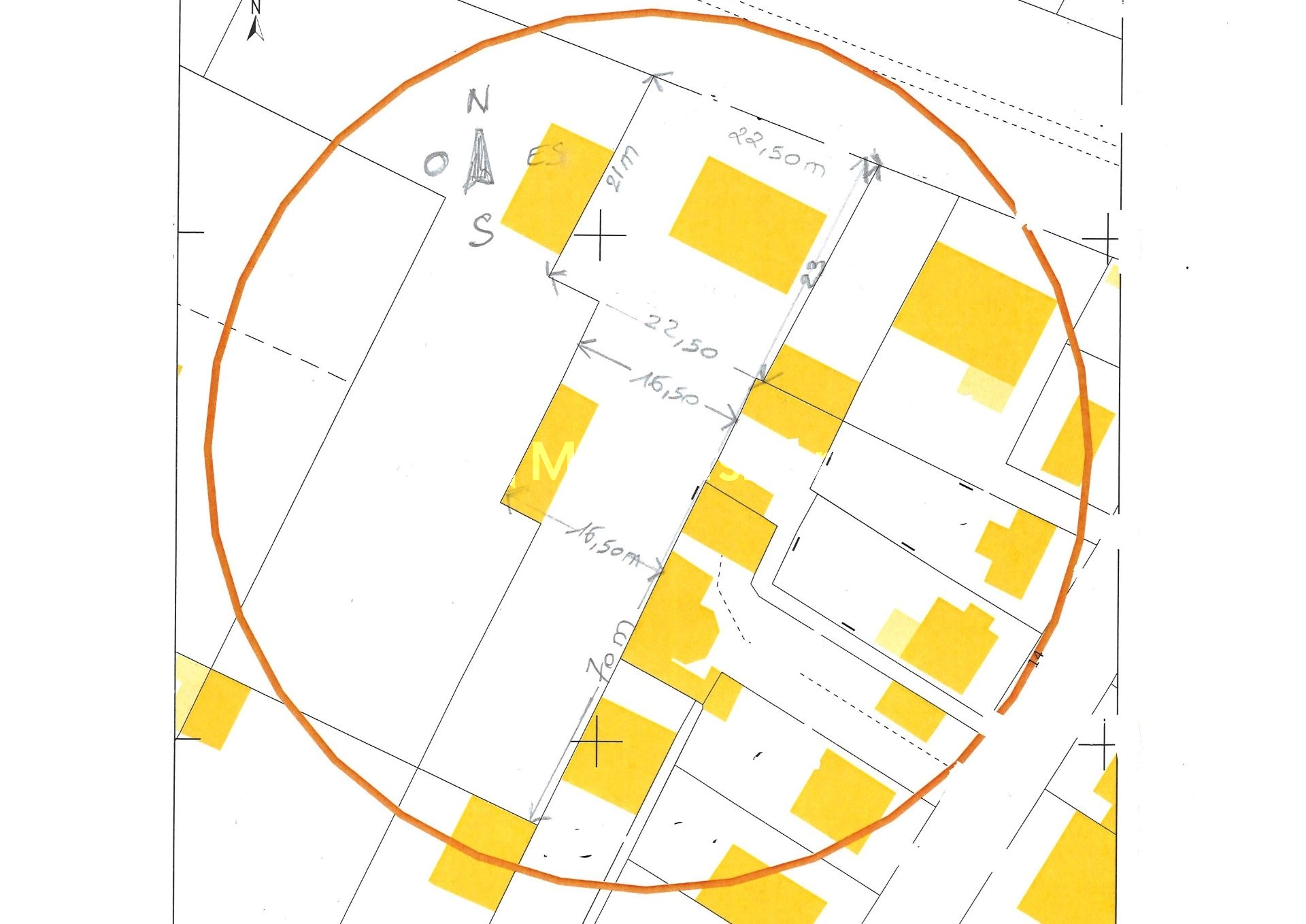ENSEMBLE IMMOBILIER À FORT POTENTIEL – PARCELLE D’ENV. 1 300 M²