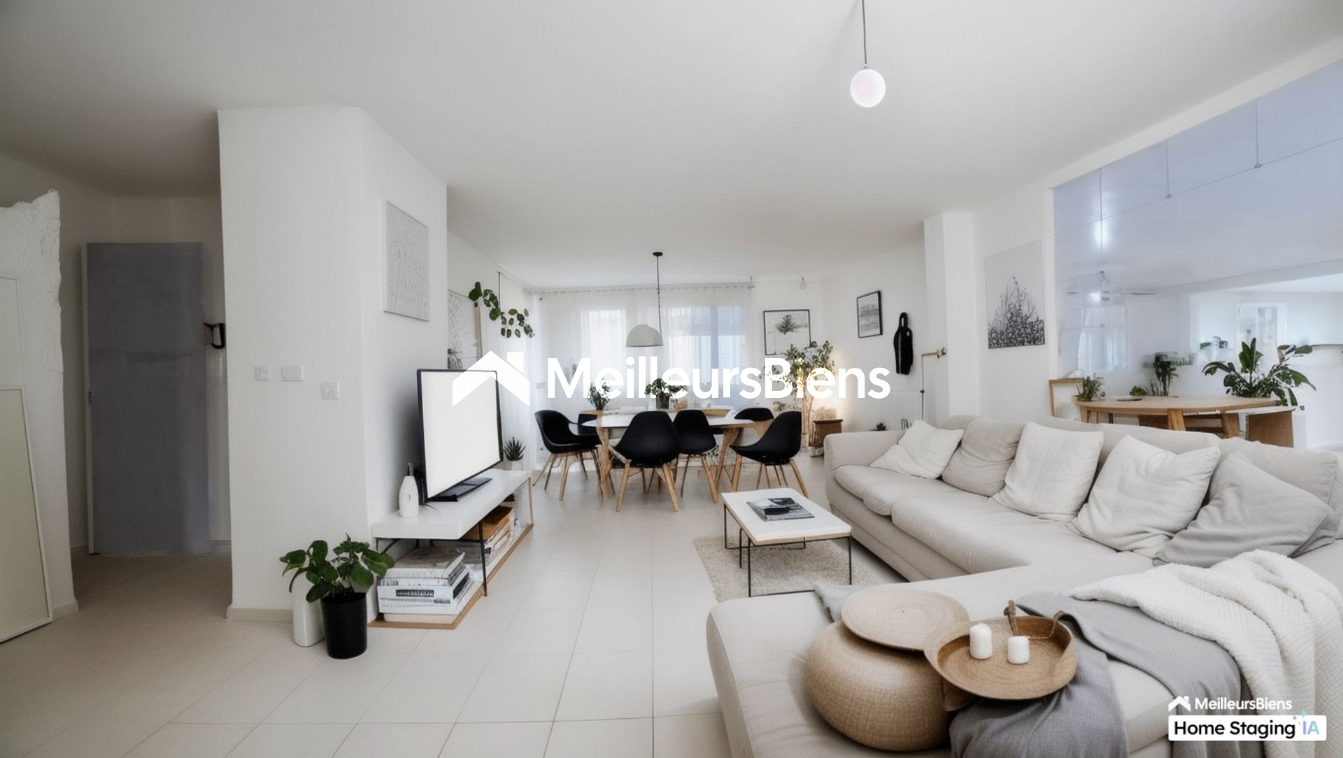 LE THILLAY – Grand pavillon familial + dépendance F2 – Jardin 450 m², secteur calme et agréable, les plus : la surface, le confort et des possibilités d’aménagement.