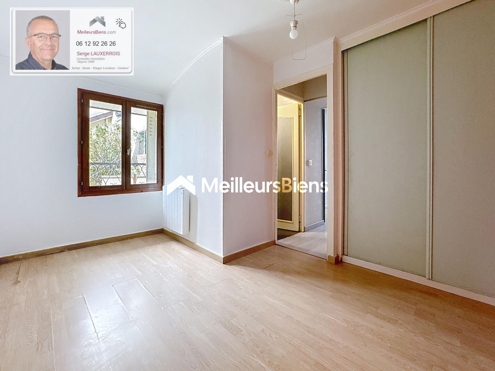 MONTFERMEIL, APPARTEMENT PLAIN PIED 3 PIECES DE 40.27M²