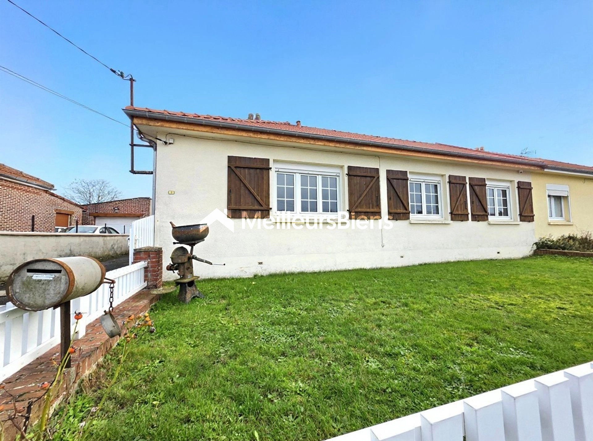 Joli plain pied semi-individuel avec deux chambres