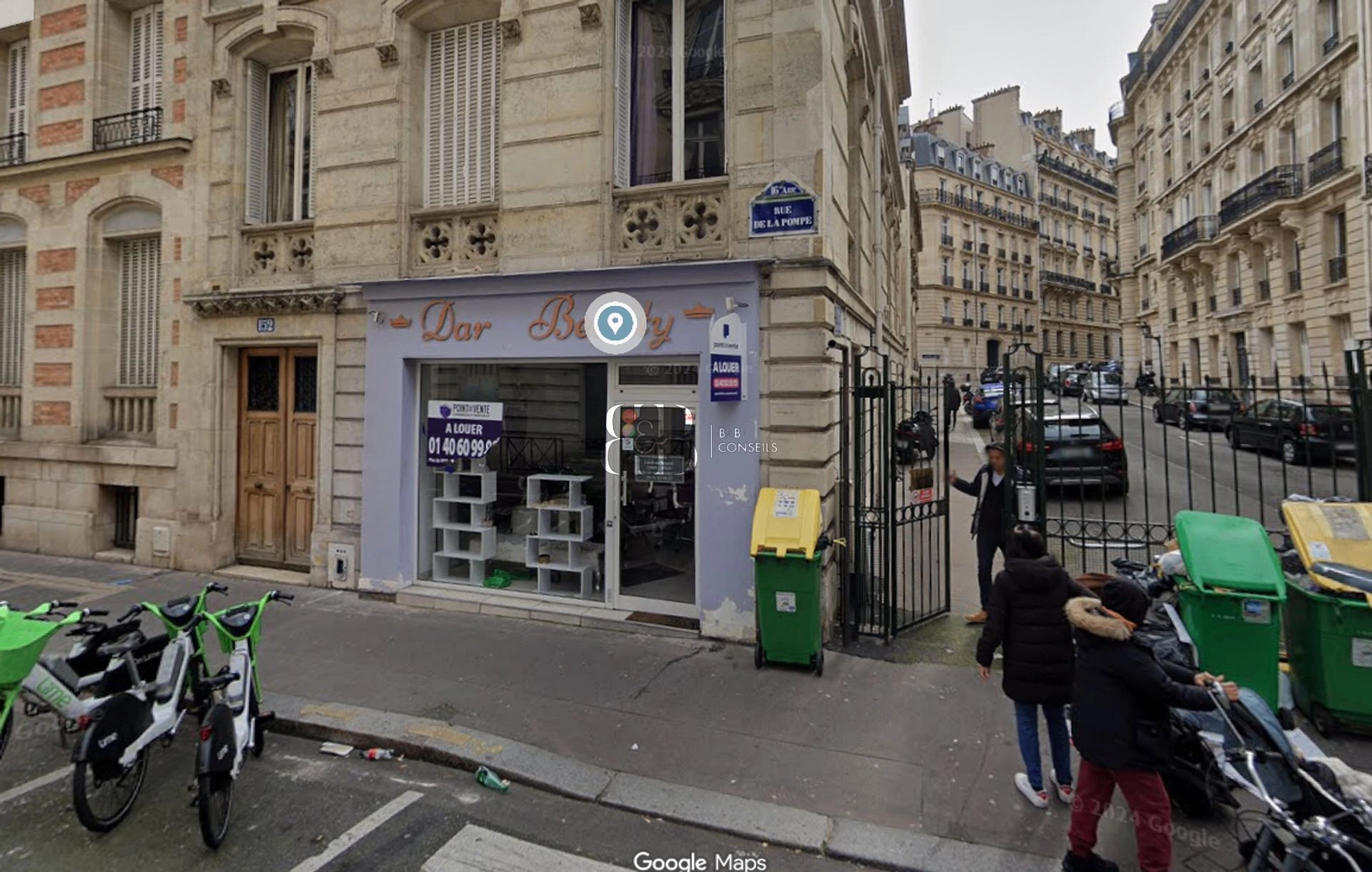 LOCAL À LOUER 30M2 À PARIS (75016)