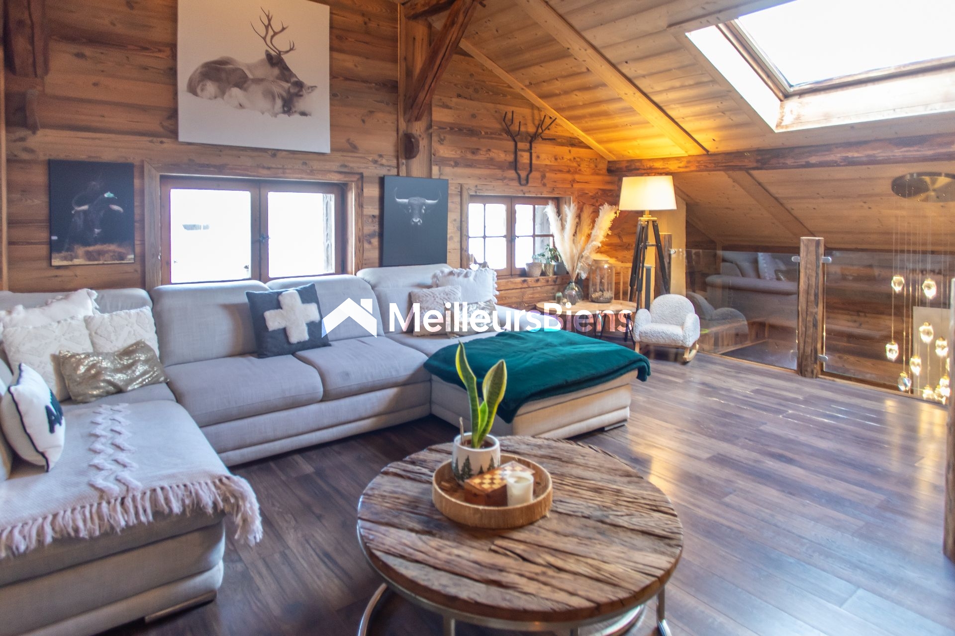 Morzine – Chalet mitoyen de 220 m² avec appartement indépendant