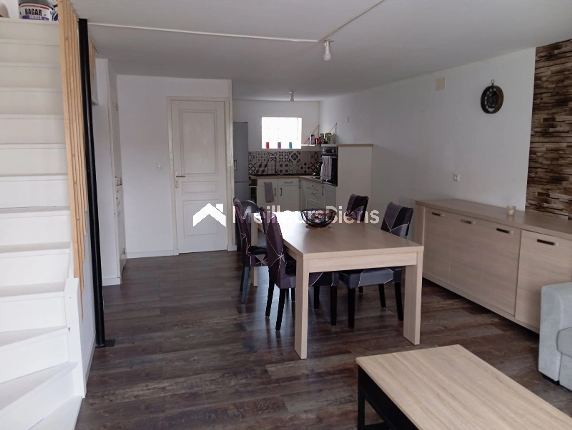 Rentabilité immédiate : appartement 2 chambres déjà loué 600 € au cœur de Noeux-les-Mines