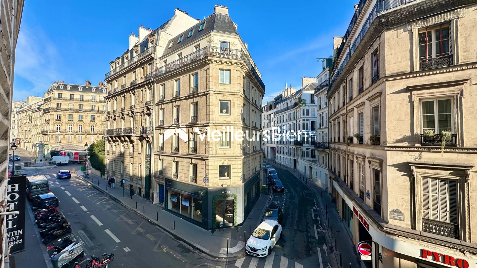 Sous compromis - Paris 09 - St Georges - Appartement familial 86m2 - 2 chambres - 2 salles d'eau/wc