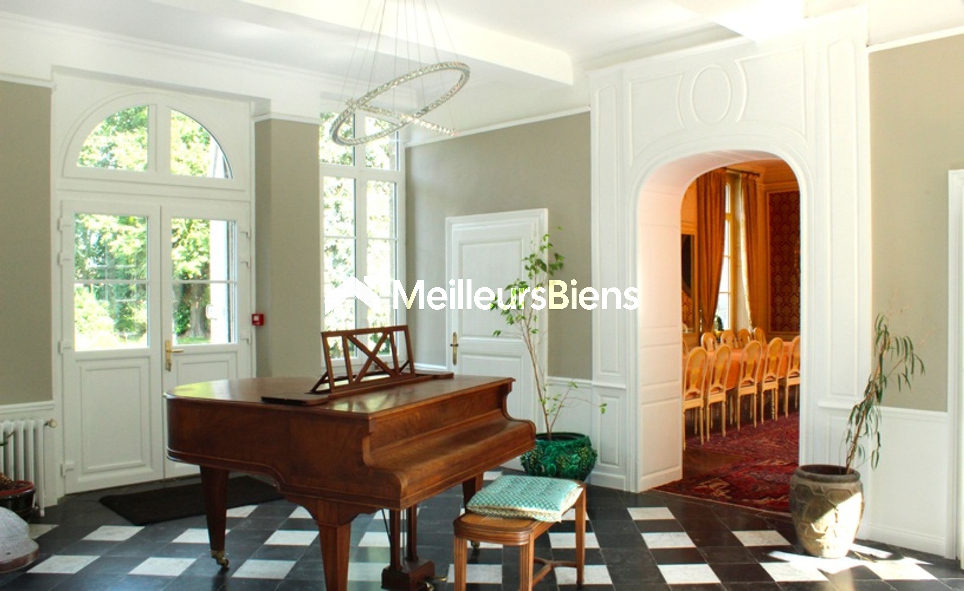 Magnifique Château du 18ème Siècle - 8 Studios Loués - 5 Chambres d'Hôtes - 2 Grandes Salles