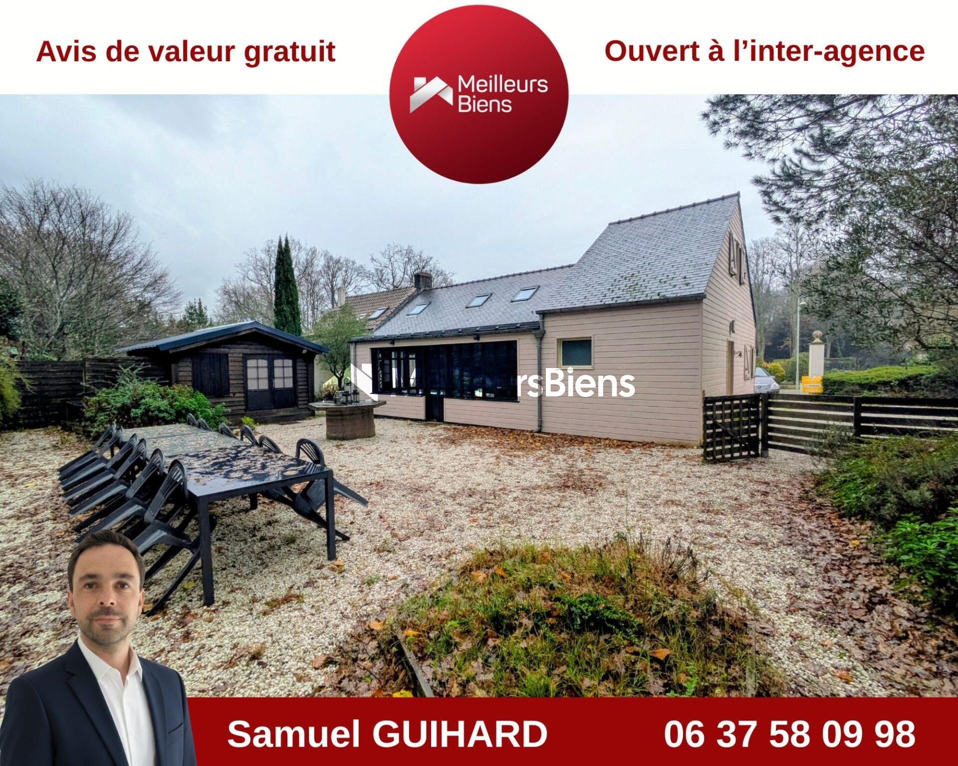 44420 MESQUER - Maison T7 avec vie de plain pied