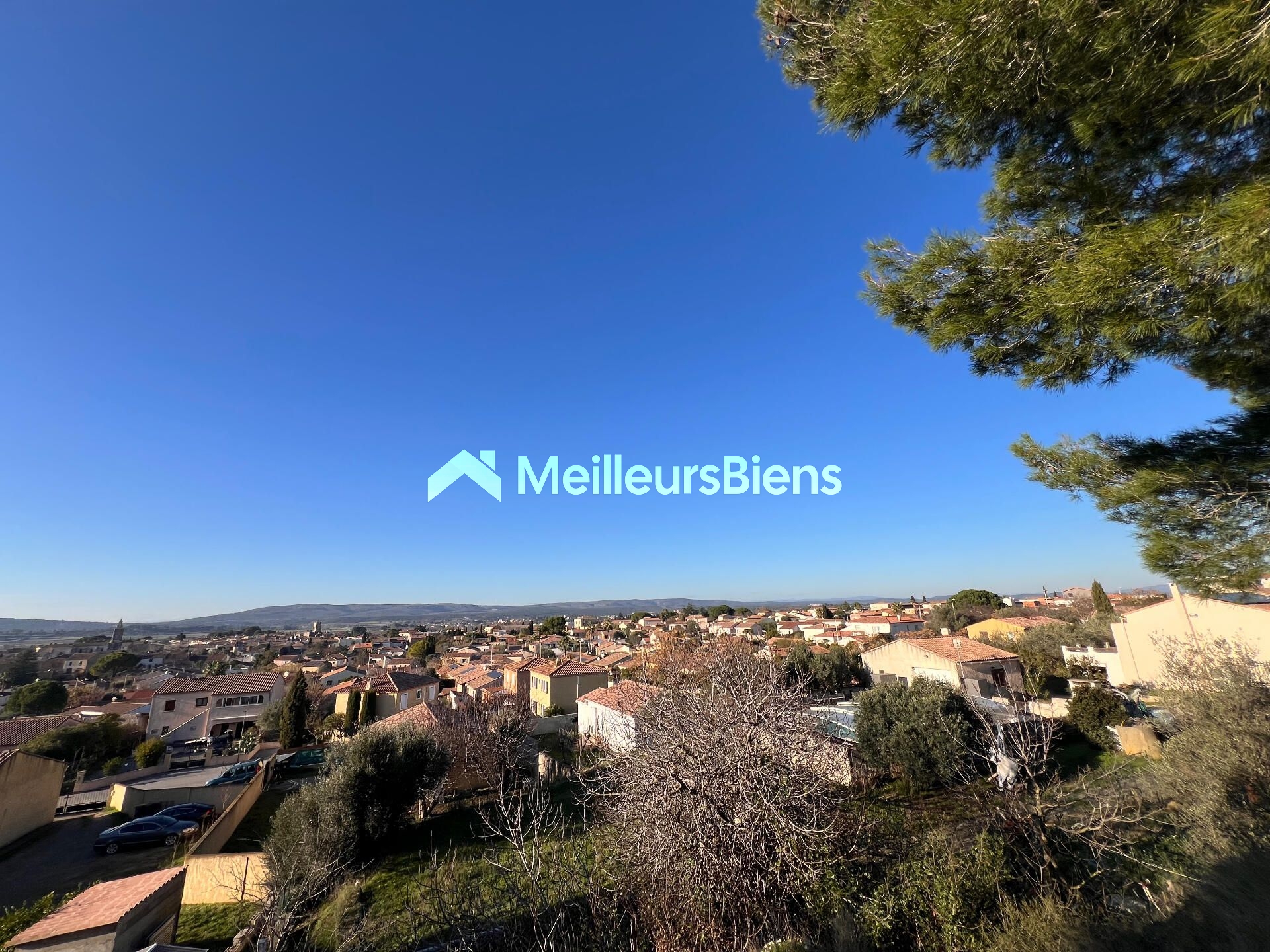 Sublime vue pour ce terrain à bâtir de 1004 m2 libre de constructeur