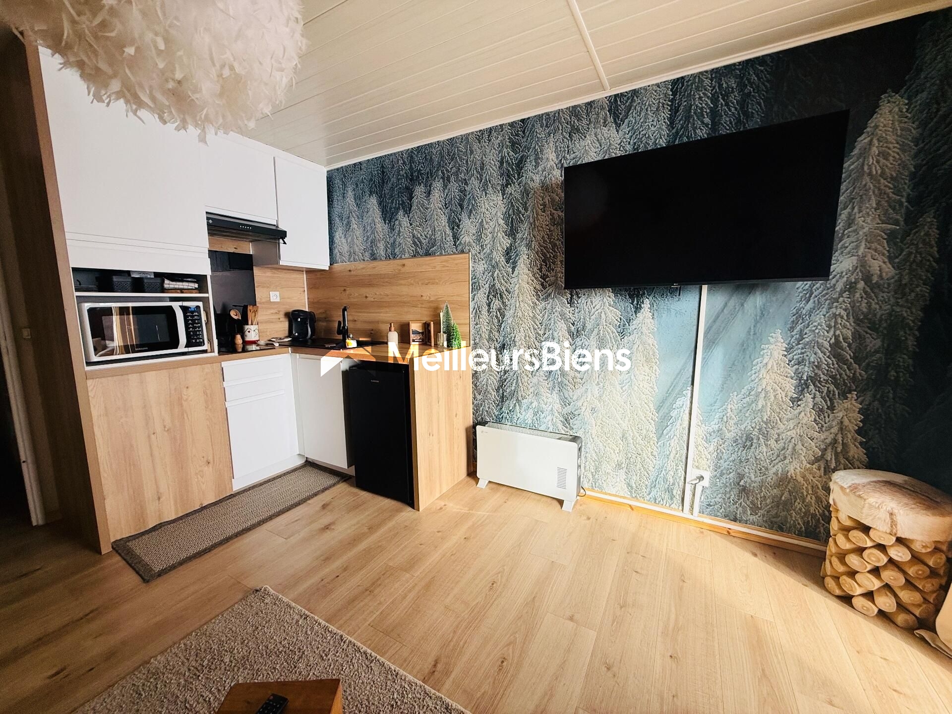 STUDIO entièrement rénové avec place de stationnement privative
