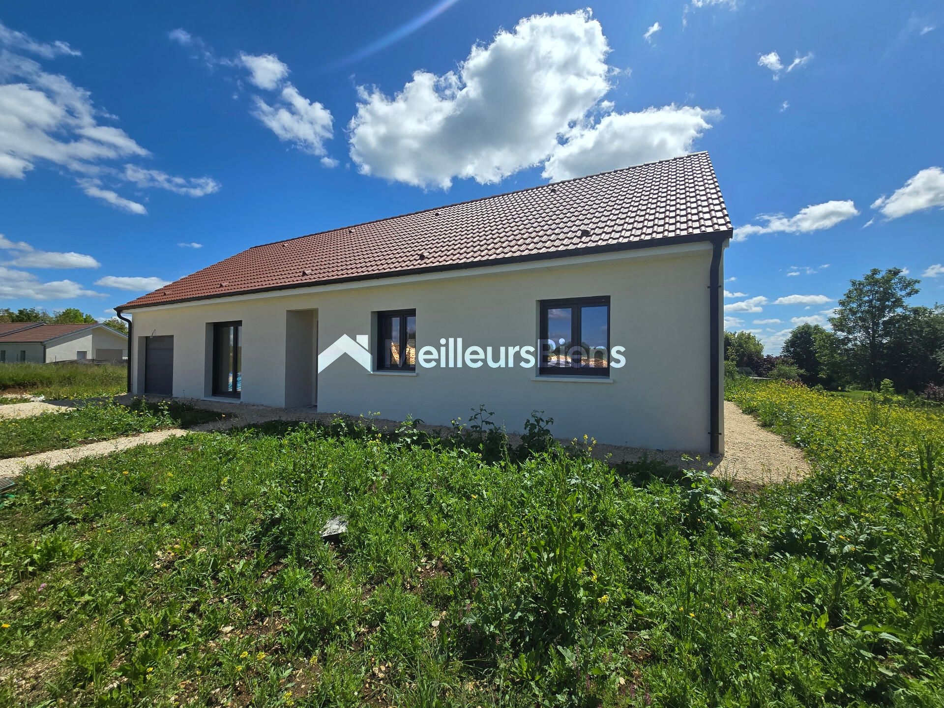 🏡 Maison individuelle neuve – 6 pièces – 4 chambres – Garage accolé – Autrey-lès-Gray (70100)